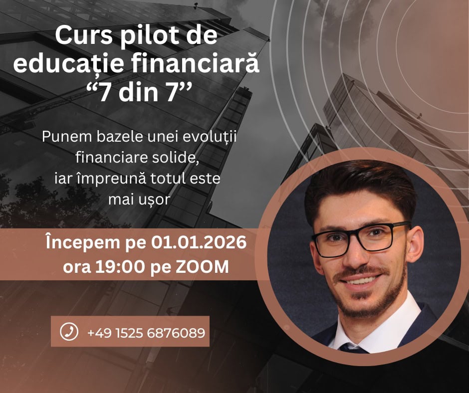 Curs de educatie financiara "7 din 7"